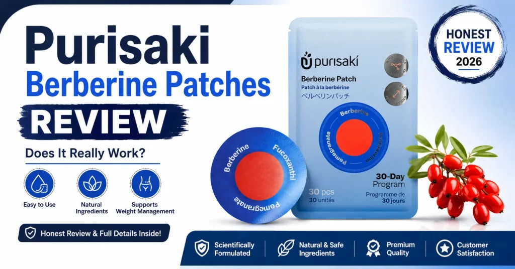 purisaki berberine patches review