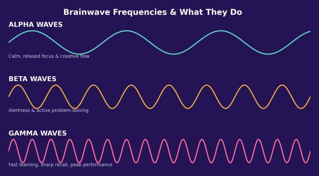 the brain song frequency chart